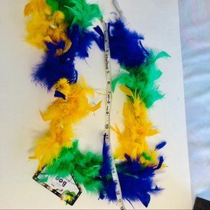 party decor New Mardi Gras feather boa